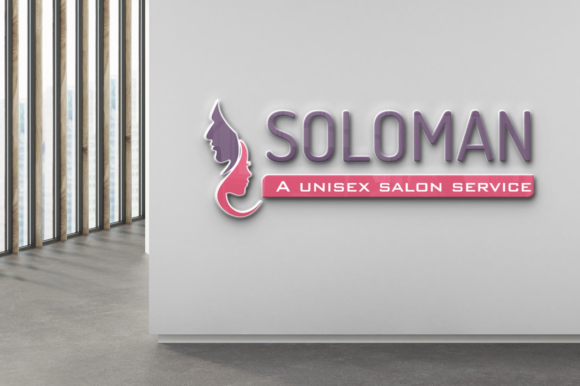 Soloman is an Online Portal which lists all salons from your nearby area and you can book your seat in desired salon right from the comfort of your home. This logo is made with love by CodesGesture, best Logo Designing Company in Gorakhpur.